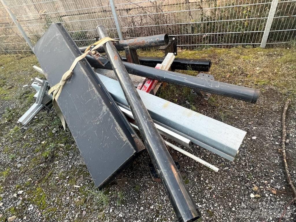  Stödben +tillbehör Alváz és felfüggesztés