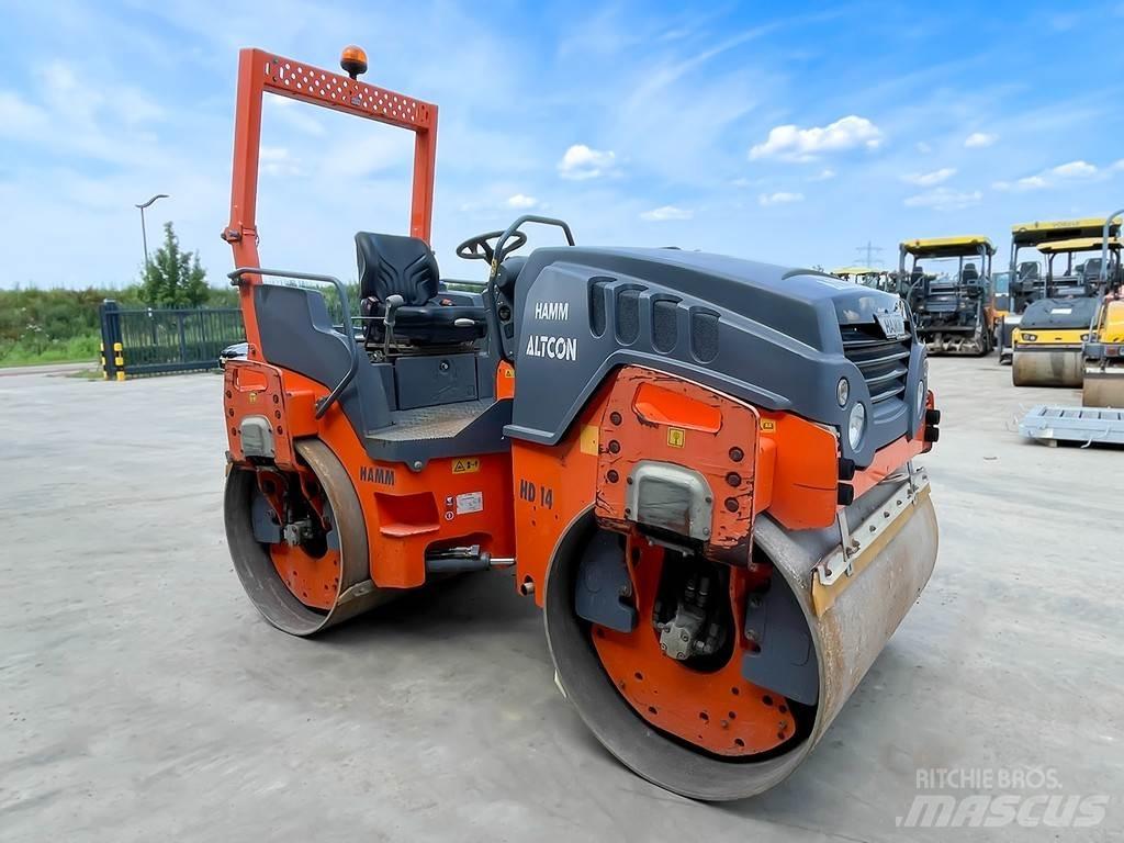 Hamm HD 14 VV Ikerdobos hengerek