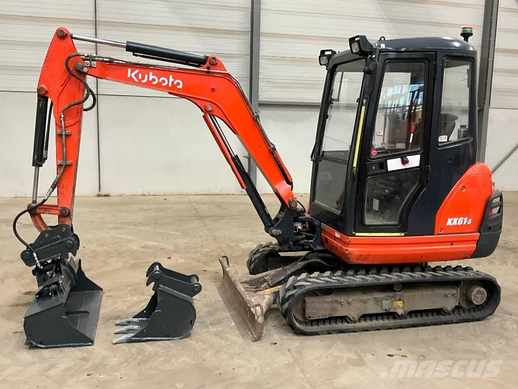 Kubota KX 61-3 Mini kotrók < 7t