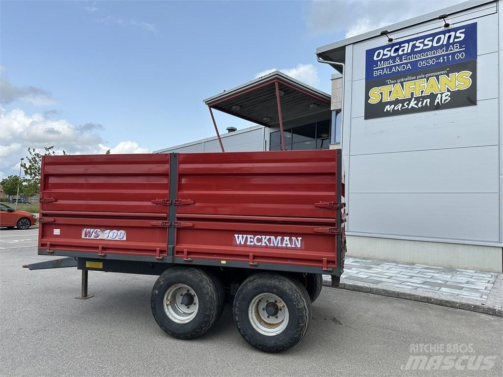Weckman WS100 Gabona átrakó kocsik