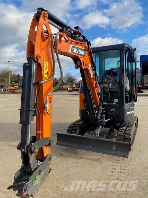 Develon DX 27 Z-7 Mini kotrók < 7t