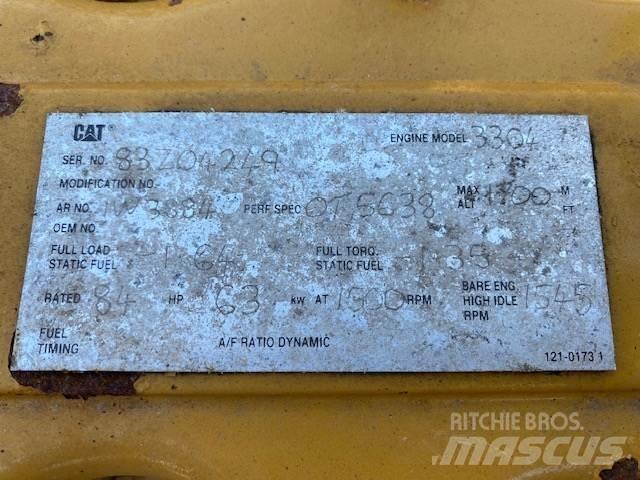 CAT 3304 Dízel áramfejlesztők