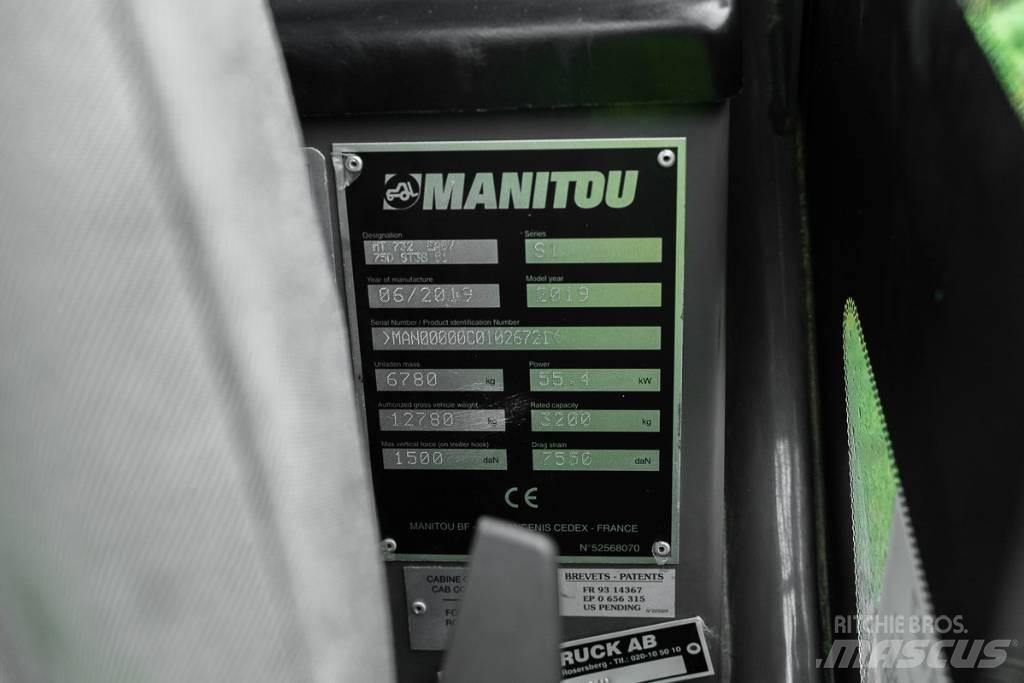 Manitou MT 732 Teleszkópos rakodók