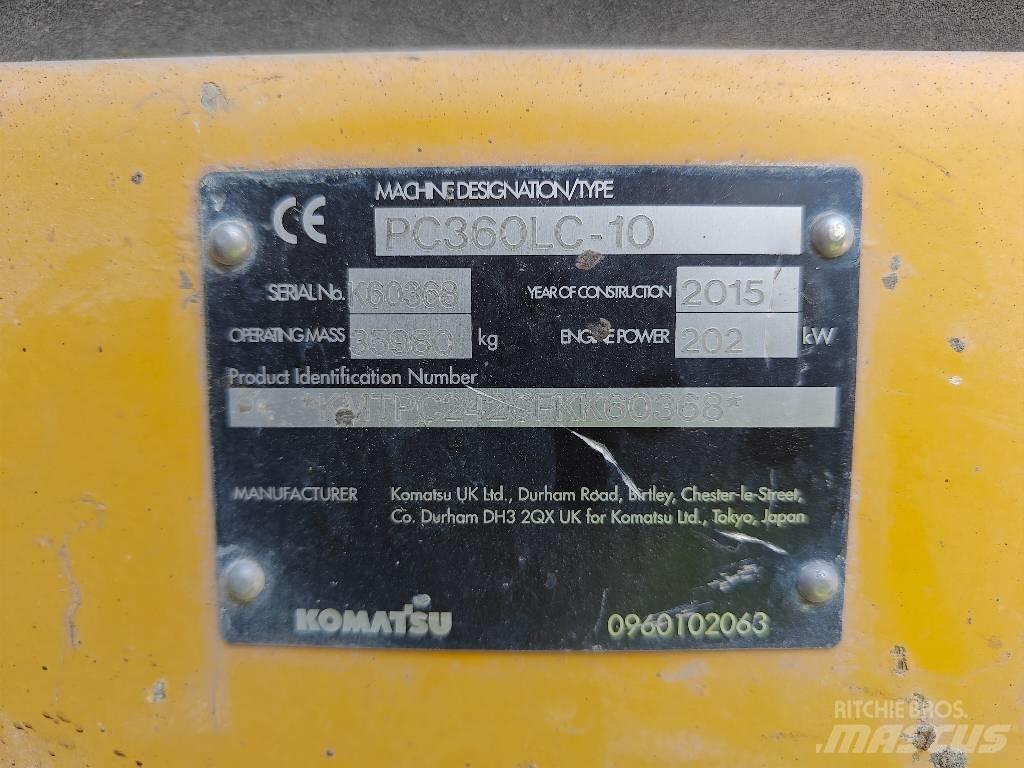 Komatsu PC 360 LC-10 Lánctalpas kotrók