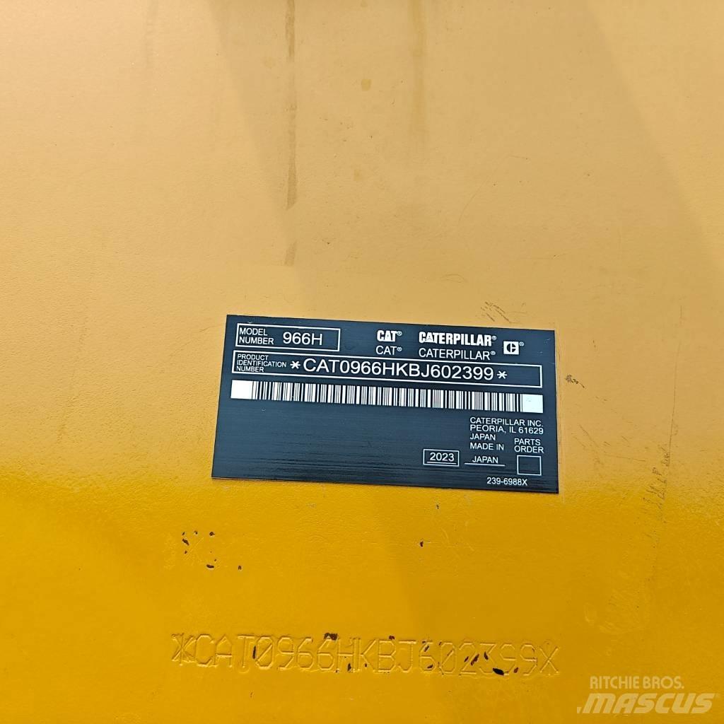 CAT 966 H Gumikerekes homlokrakodók
