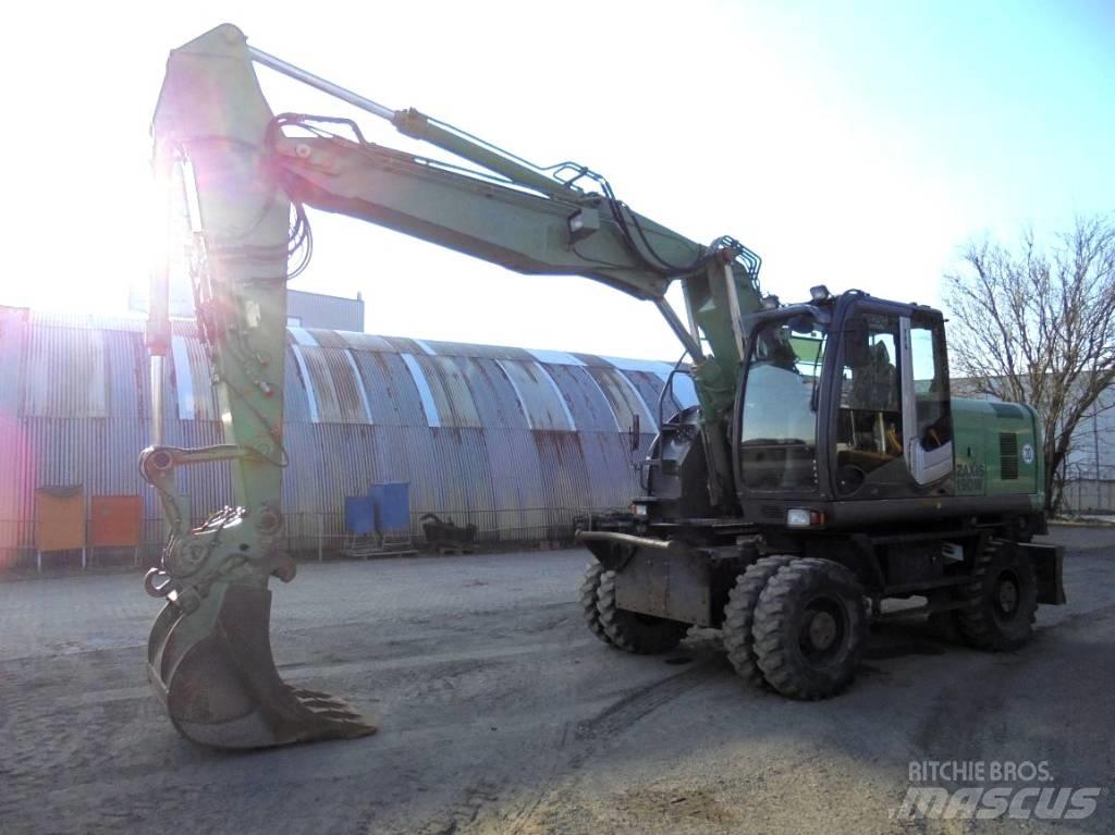 Hitachi ZX 190 W-3 Gumikerekes kotrók