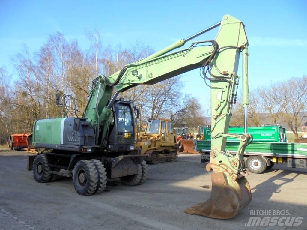 Hitachi ZX 190 W-3 Gumikerekes kotrók