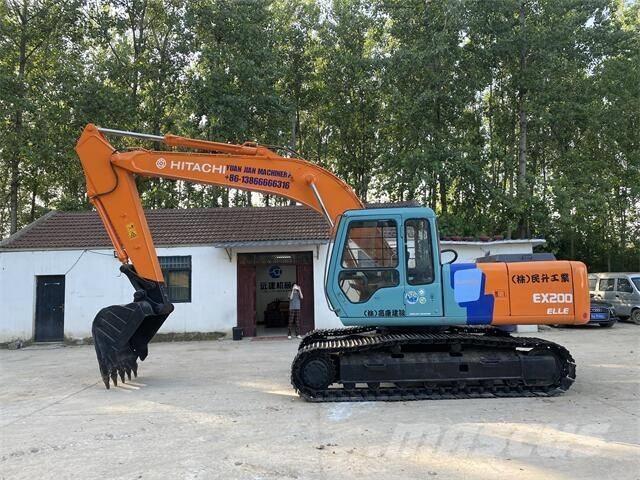 Hitachi EX200 Lánctalpas kotrók