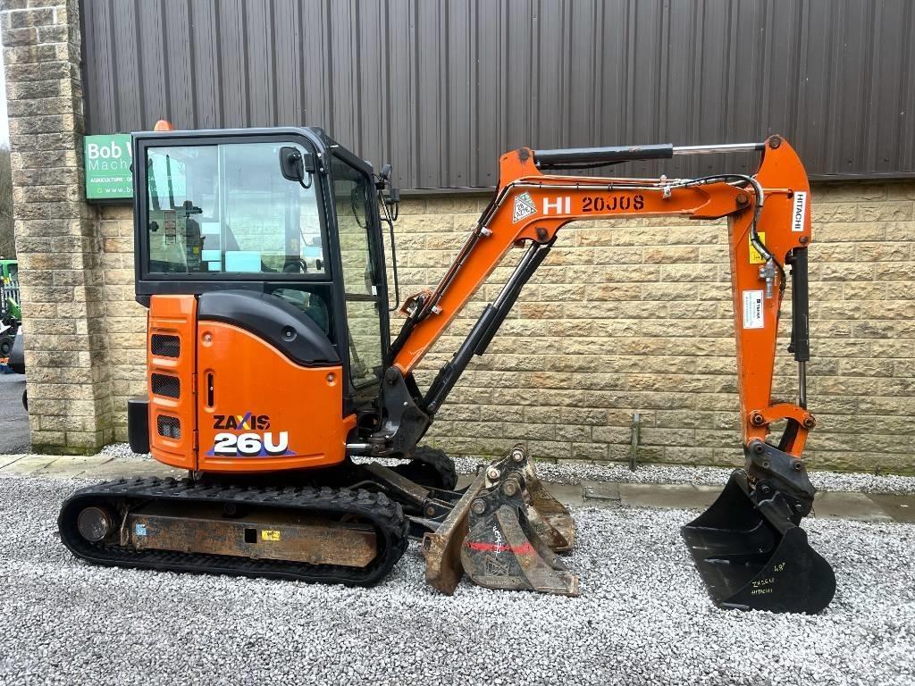 Hitachi ZX26U-6 Mini kotrók < 7t