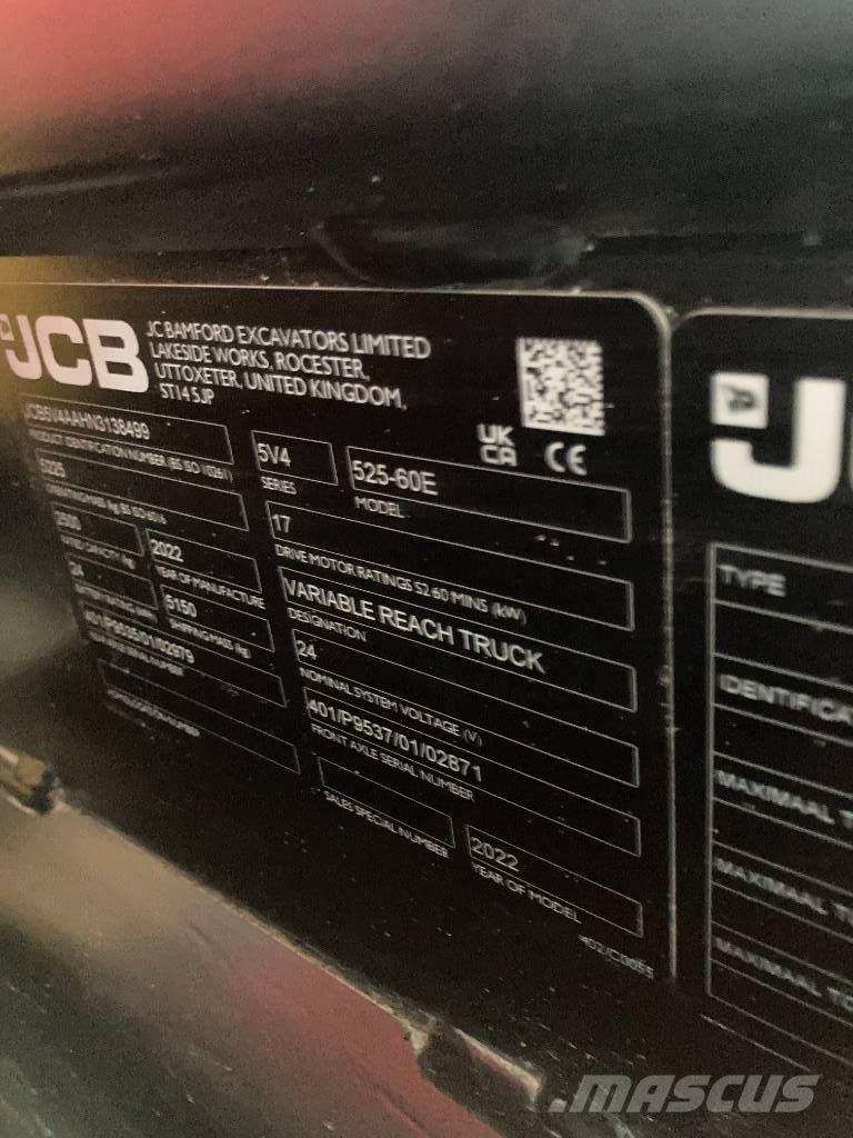 JCB 525-60 E Teleszkópos rakodók