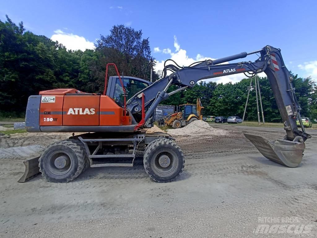 Atlas 150 W Gumikerekes kotrók
