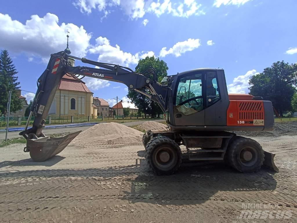 Atlas 150 W Gumikerekes kotrók