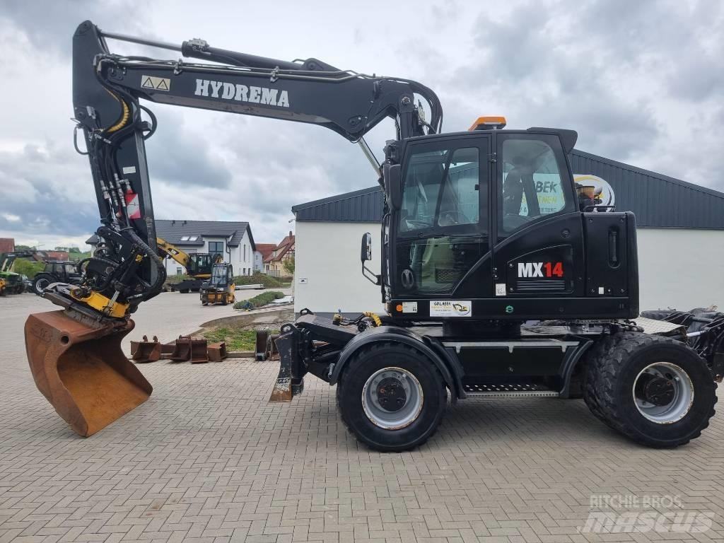 Hydrema MX 14 Gumikerekes kotrók