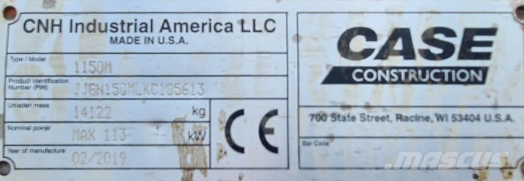 CASE 1150 M Lánctalpak, láncok és futóművek