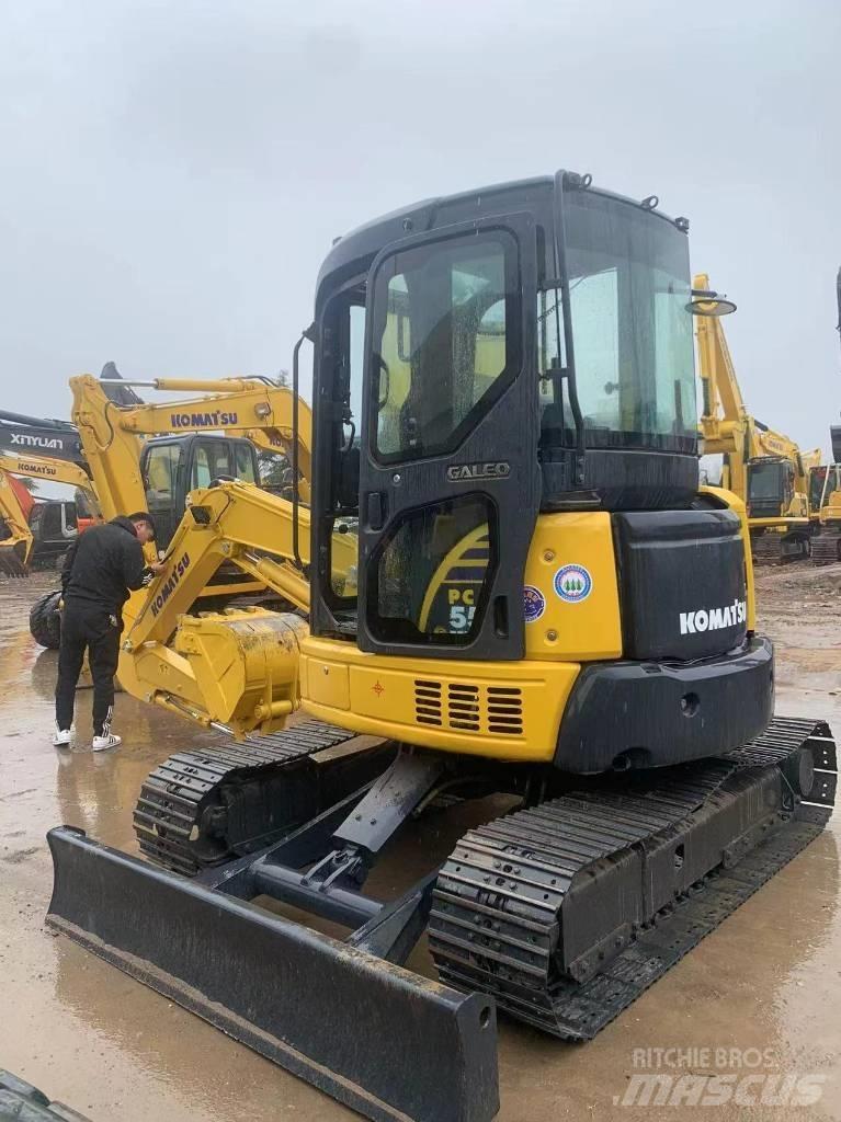Komatsu PC 55 MR-2 Mini kotrók < 7t