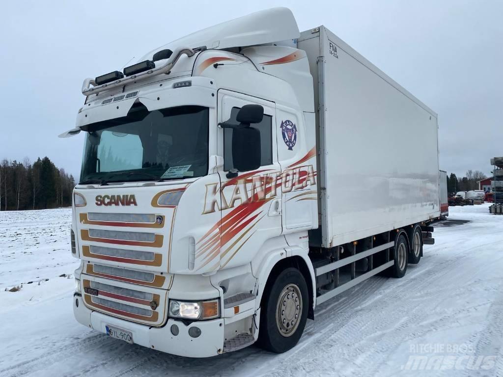 Scania R 500 Dobozos teherautók