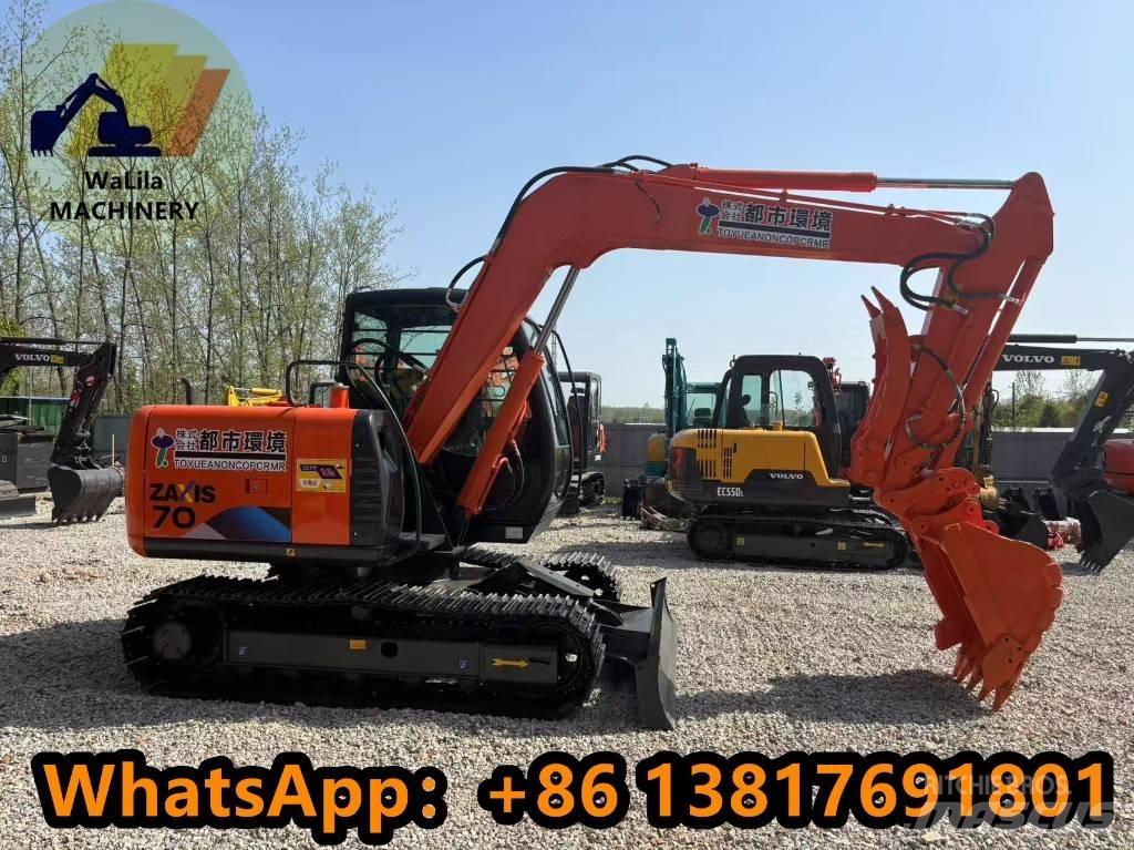 Hitachi ZX 70 Mini kotrók < 7t