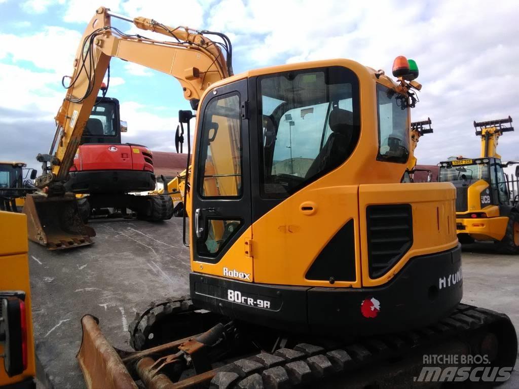 Hyundai 80 CR9-A Lánctalpas kotrók
