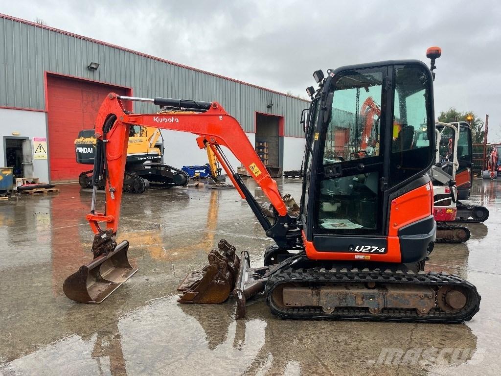 Kubota U 27-4 Mini kotrók < 7t