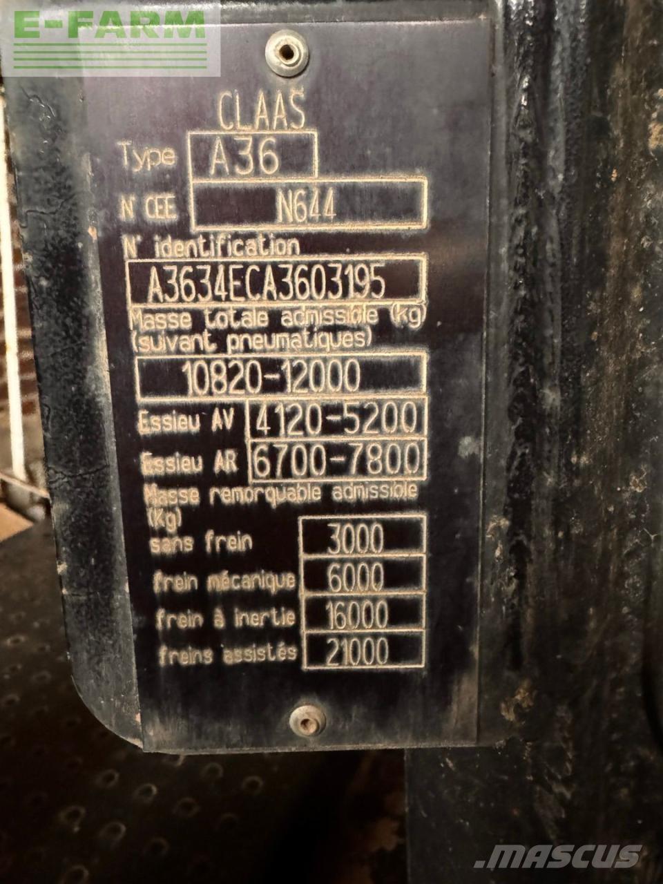 CLAAS ARION 650 Traktorok