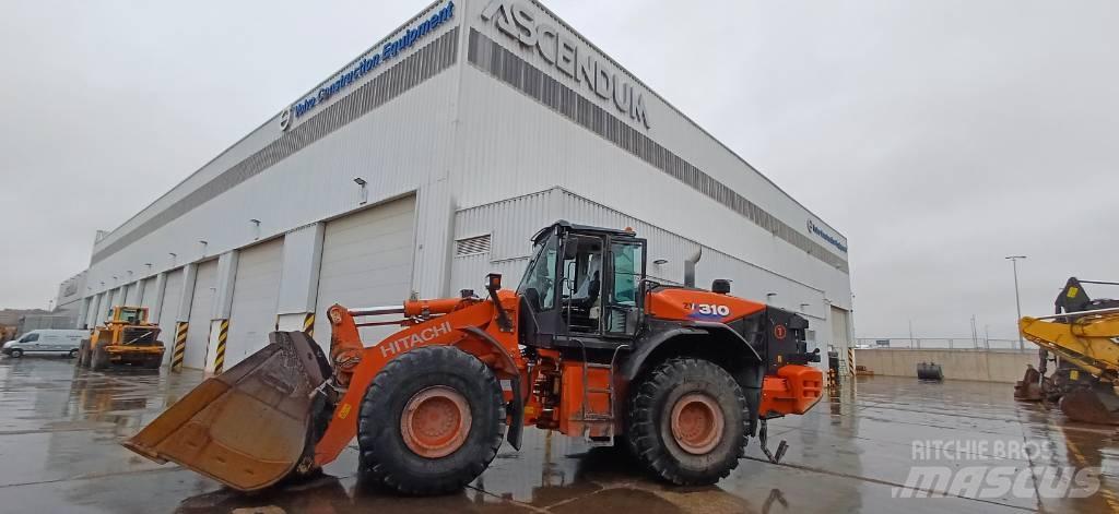 Hitachi ZW 310-6 Gumikerekes homlokrakodók