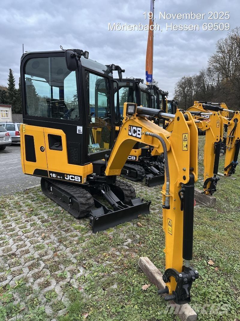 JCB 16C-1 Mini kotrók < 7t