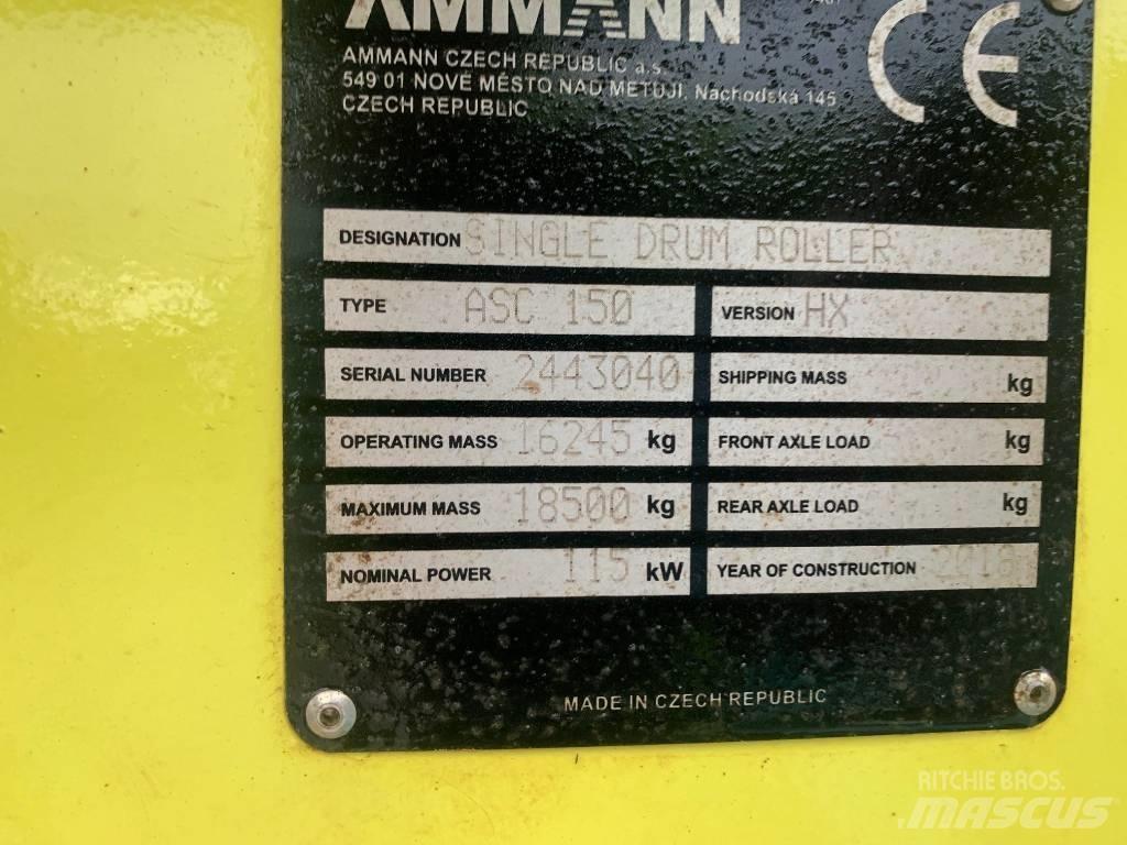 Ammann ASC 150 HX Egydobos hengerek