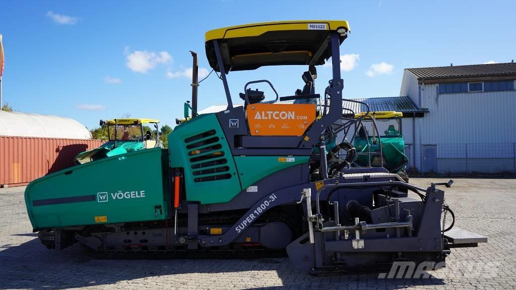 Vögele SUPER 1800-3I Aszfalt terítõ gépek