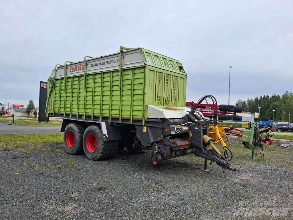 CLAAS Quantum 5800 P Önrakodó pótkocsik