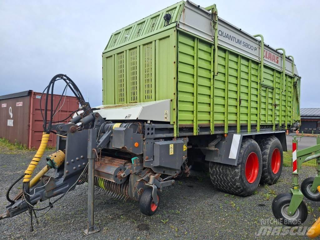 CLAAS Quantum 5800 P Önrakodó pótkocsik