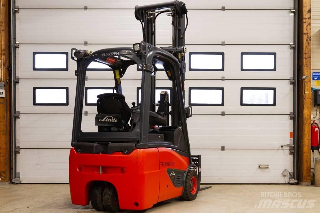 Linde E 16 C-02 Elektromos targoncák
