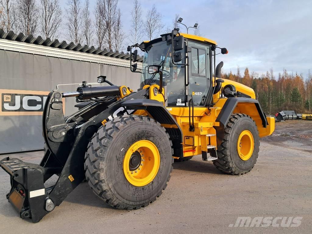 JCB 457 ZX SV Gumikerekes homlokrakodók