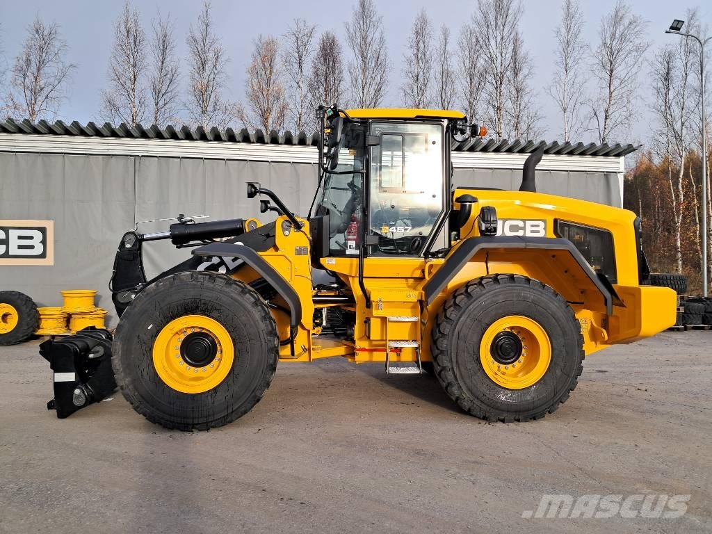 JCB 457 ZX SV Gumikerekes homlokrakodók