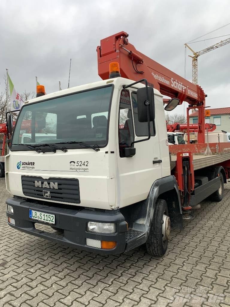 Ruthmann TK250 Teherautóra szerelt emelők és állványok