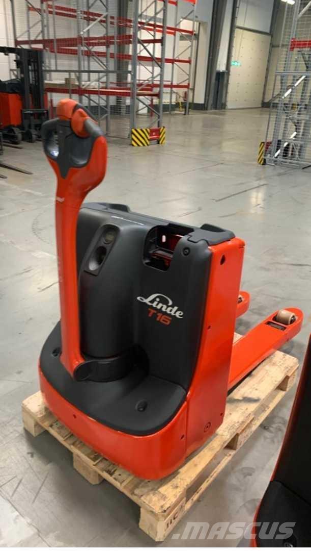 Linde T16 Gyalogkíséretű targonca