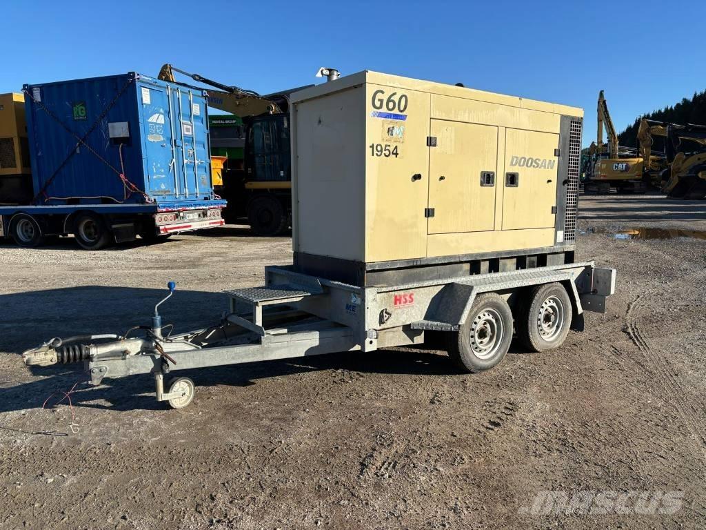 Doosan G 60 Dízel áramfejlesztők