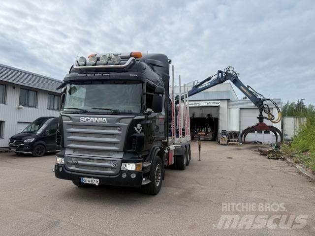 Scania R 560 Rönkszállító teherautók