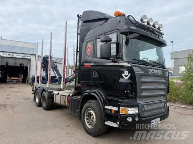 Scania R 560 Rönkszállító teherautók