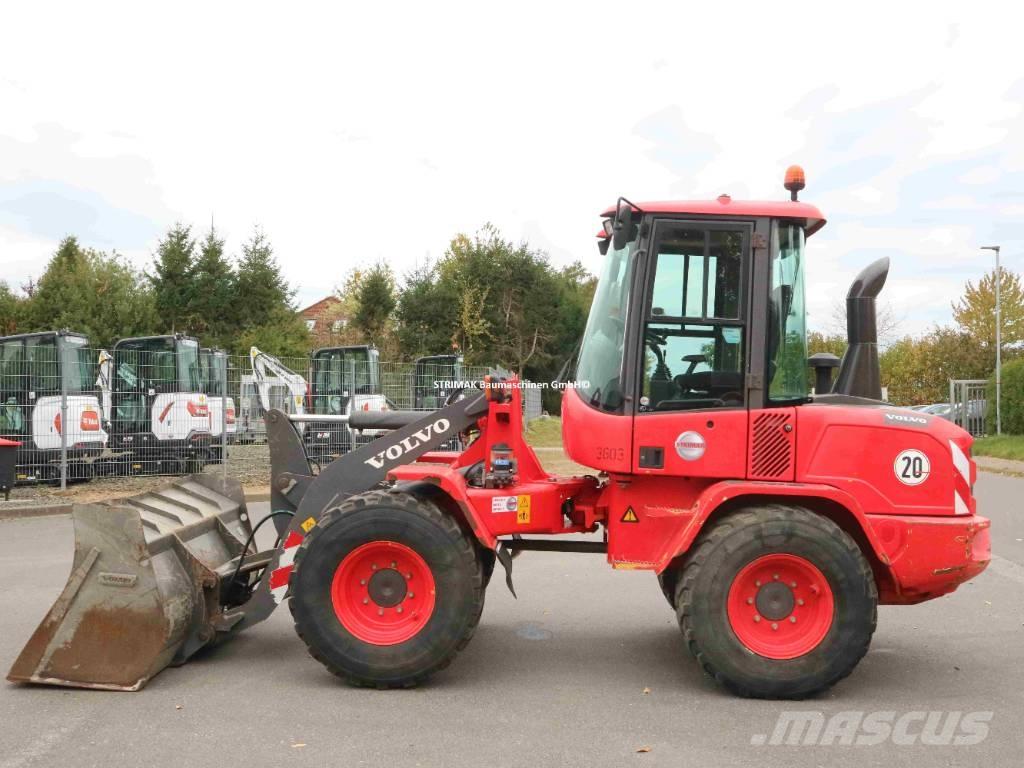 Volvo L 35 G Gumikerekes homlokrakodók