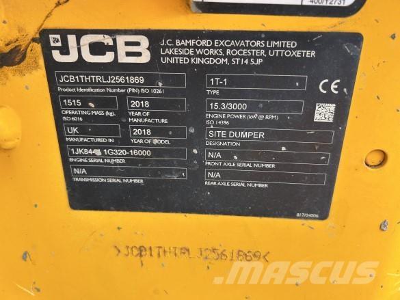 JCB DUMPER 1T-1 Mezei dömperek