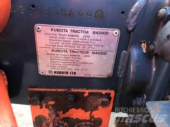 Kubota B4200 Kotrórakodók