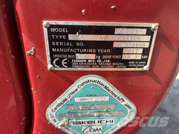Takeuchi TB230 Építőipar - Egyebek