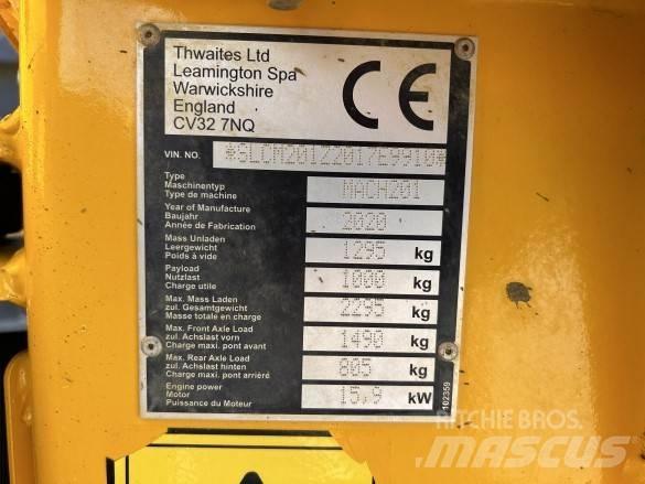 Thwaites MACH 201 Mezei dömperek