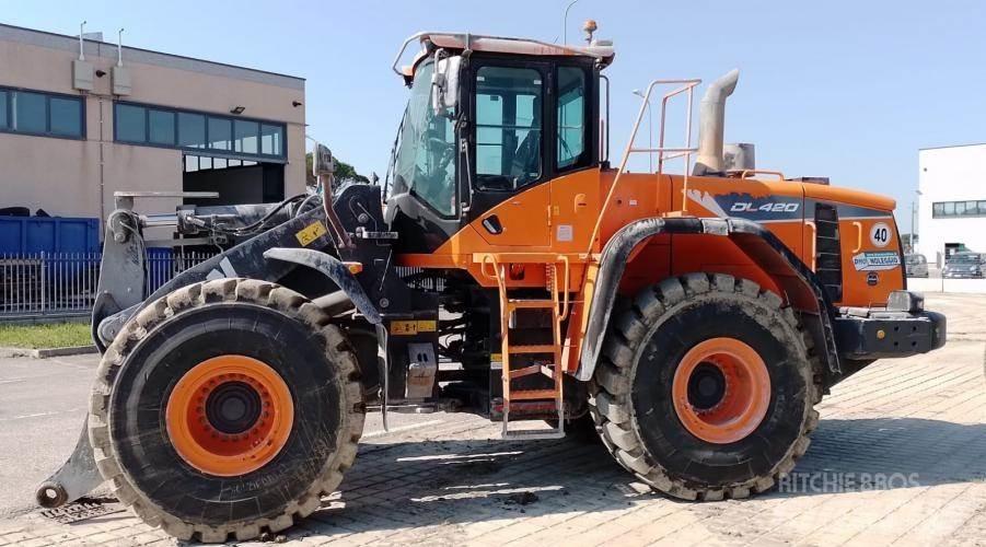 Doosan DL420-5 Gumikerekes homlokrakodók