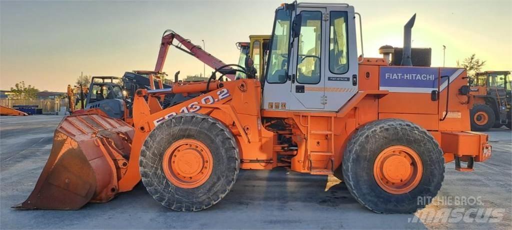 Fiat-Hitachi FR130-2 Gumikerekes homlokrakodók