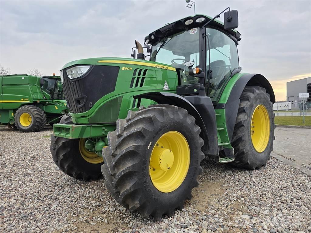 John Deere 6190R Traktorok