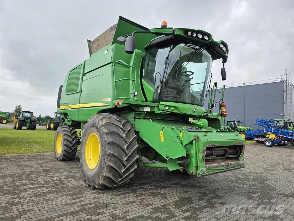 John Deere T660 Kombájnok
