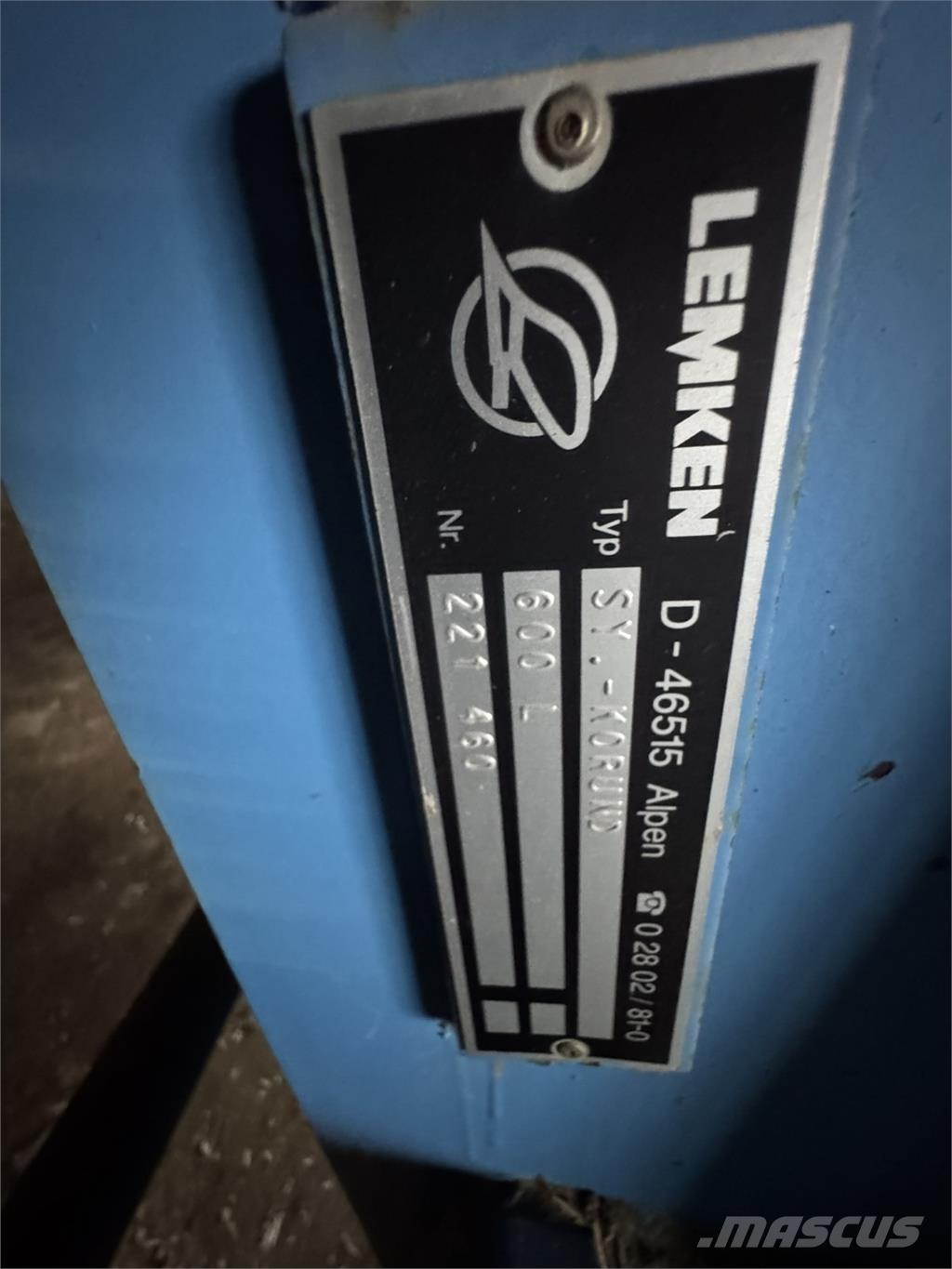 Lemken System-Korund Egyéb szálastakarmányozási gépek