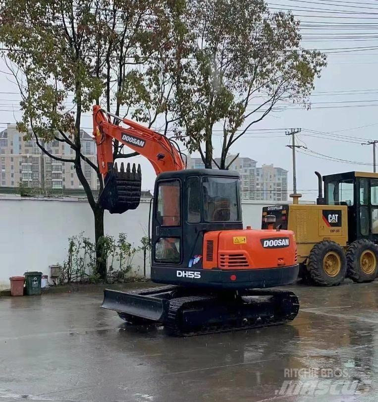 Doosan DH 55 Mini kotrók < 7t