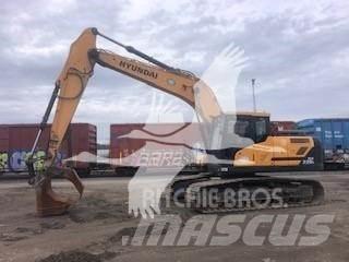 Hyundai HX220L Lánctalpas kotrók